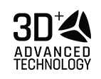 logo protech 3d+ geavanceerde technologie